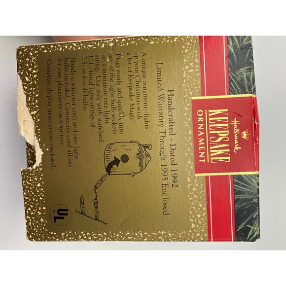 Hallmark Keepsake Ornaments Set of 3 Animals Bunny Squirrel‎ Penguin Christmas - Picture 16 of 16